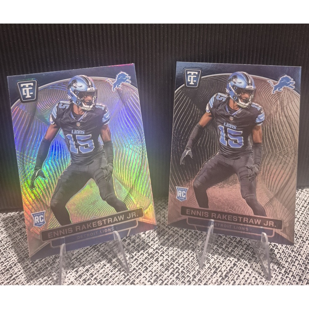 2024 Totally Certified Rookies Ennis Rakestraw Jr. #124 Mirror & Platinum Mirror - Picture 1 of 5